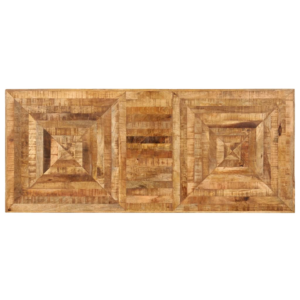 Schrijftafel 118x50x75 cm massief mangohout is nu te koop bij PeponiXL, paradijselijk wonen!