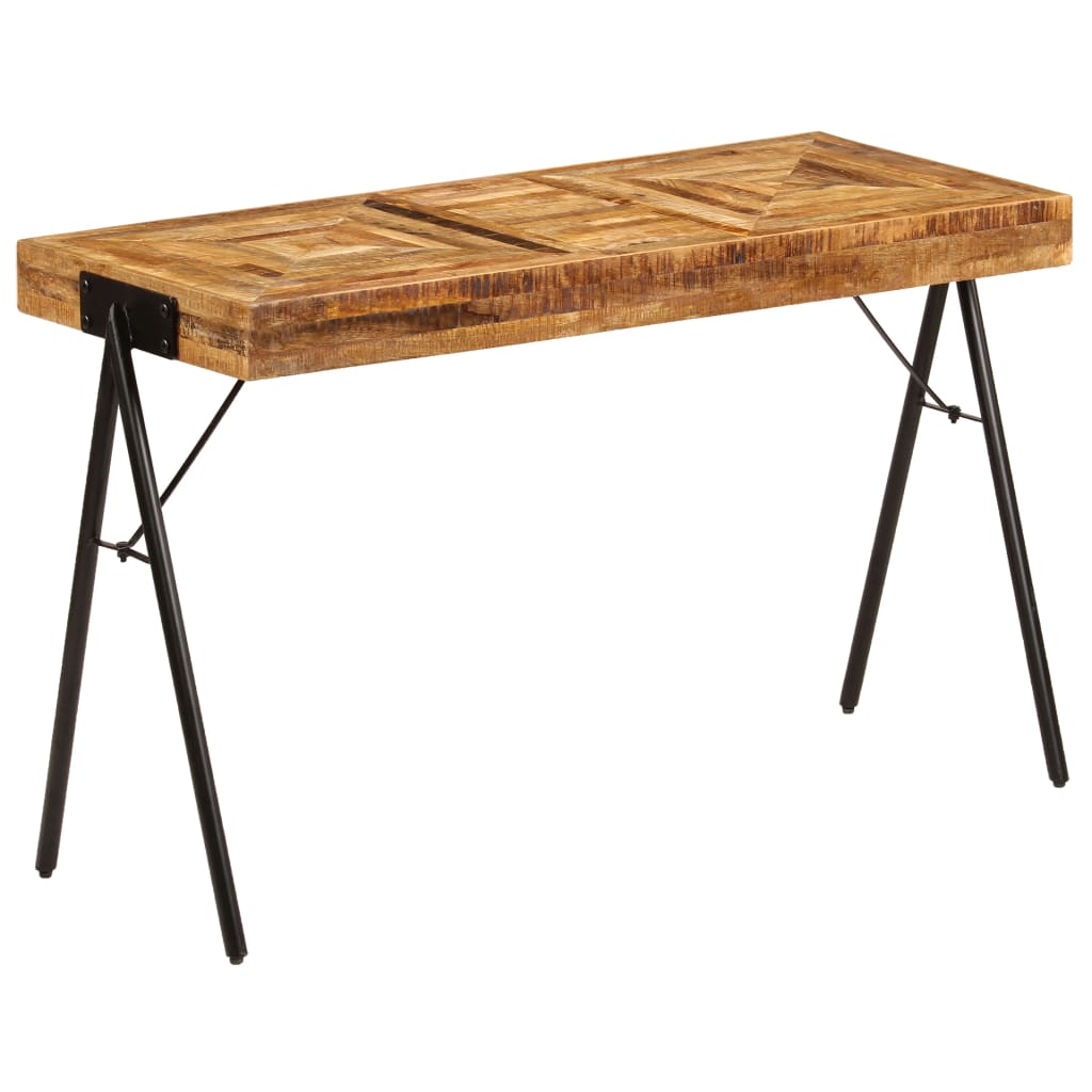Schrijftafel 118x50x75 cm massief mangohout is nu te koop bij PeponiXL, paradijselijk wonen!