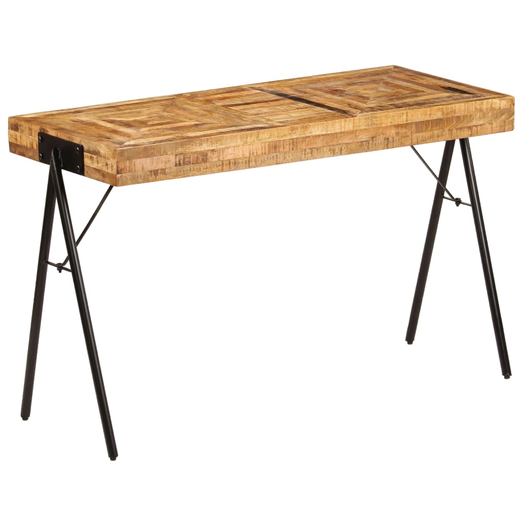Schrijftafel 118x50x75 cm massief mangohout is nu te koop bij PeponiXL, paradijselijk wonen!