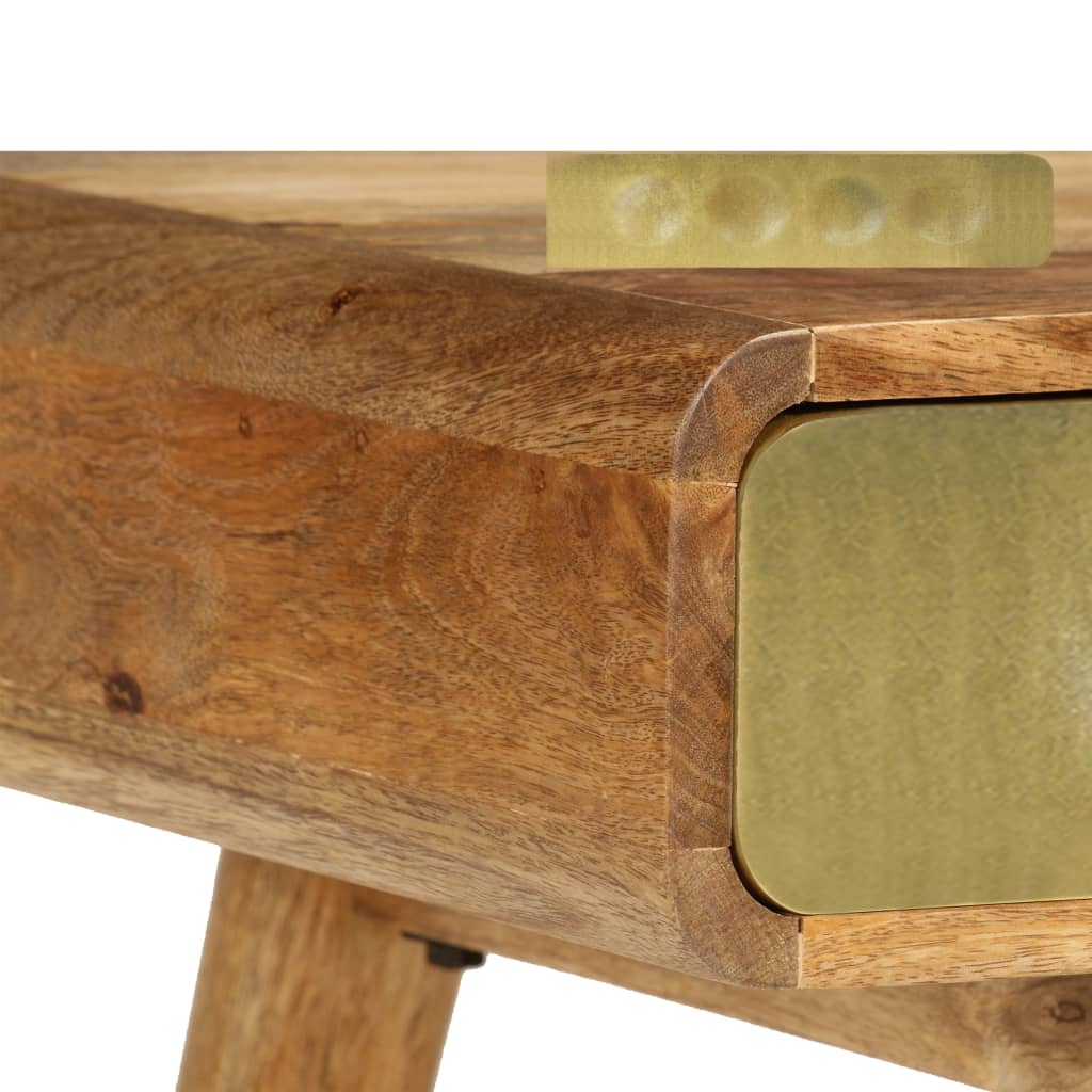 Salontafel 90x50x40 cm massief mangohout is nu te koop bij PeponiXL, paradijselijk wonen!