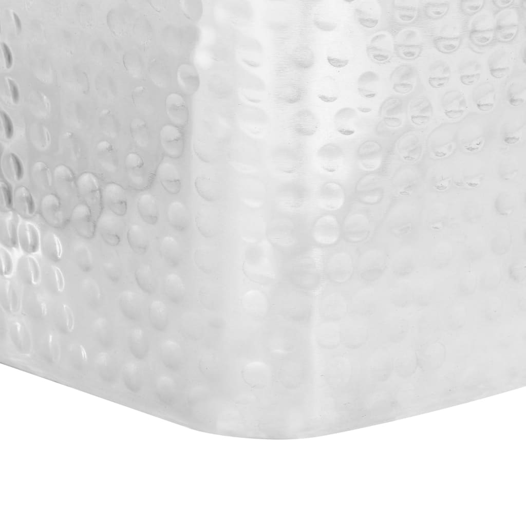 Salontafel 2 st aluminium zilver is nu te koop bij PeponiXL, paradijselijk wonen!