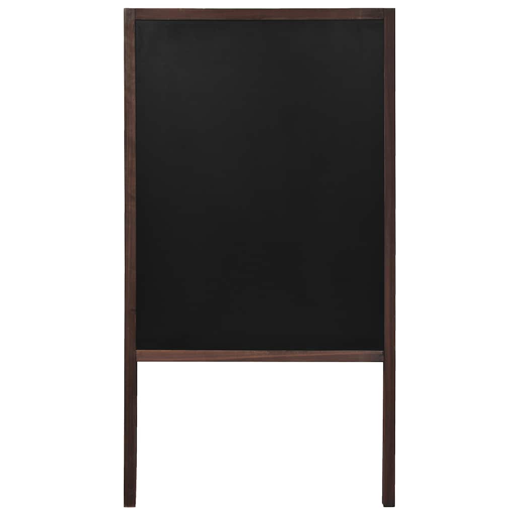 Krijtbord dubbelzijdig vrijstaand 60x80 cm cederhout is nu te koop bij PeponiXL, paradijselijk wonen!
