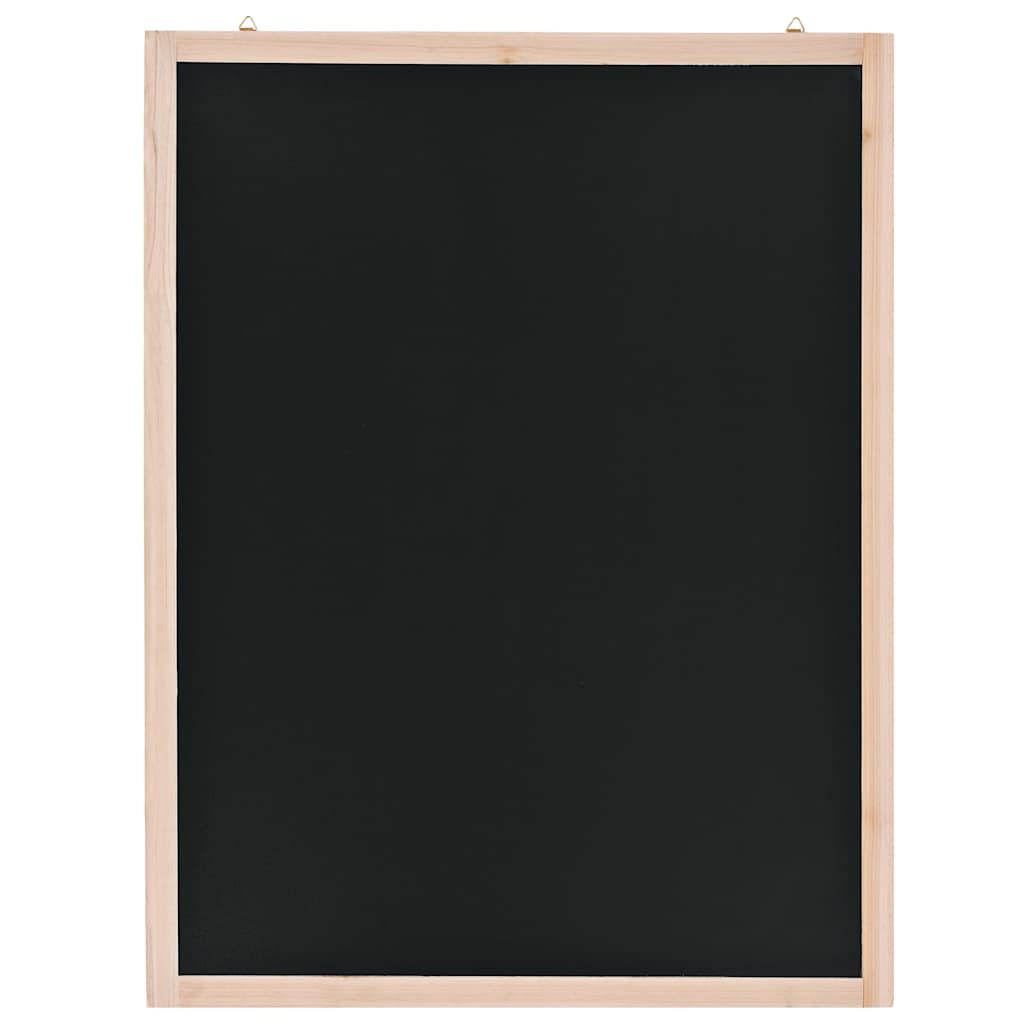 Krijtbord voor aan de wand 60x80 cm cederhout is nu te koop bij PeponiXL, paradijselijk wonen!