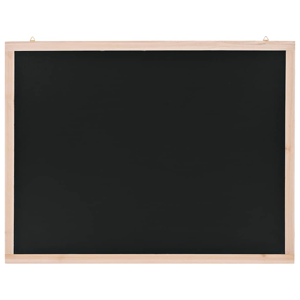 Krijtbord voor aan de wand 60x80 cm cederhout is nu te koop bij PeponiXL, paradijselijk wonen!