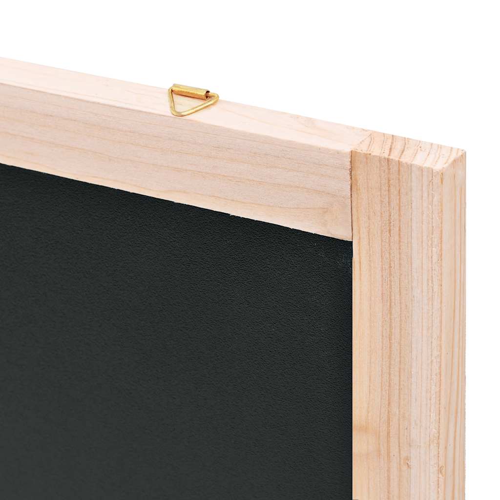 Krijtbord voor aan de wand 60x80 cm cederhout is nu te koop bij PeponiXL, paradijselijk wonen!