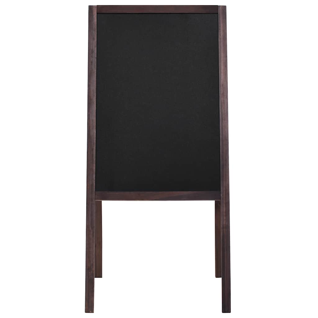 Krijtbord dubbelzijdig vrijstaand 40x60 cm cederhout is nu te koop bij PeponiXL, paradijselijk wonen!
