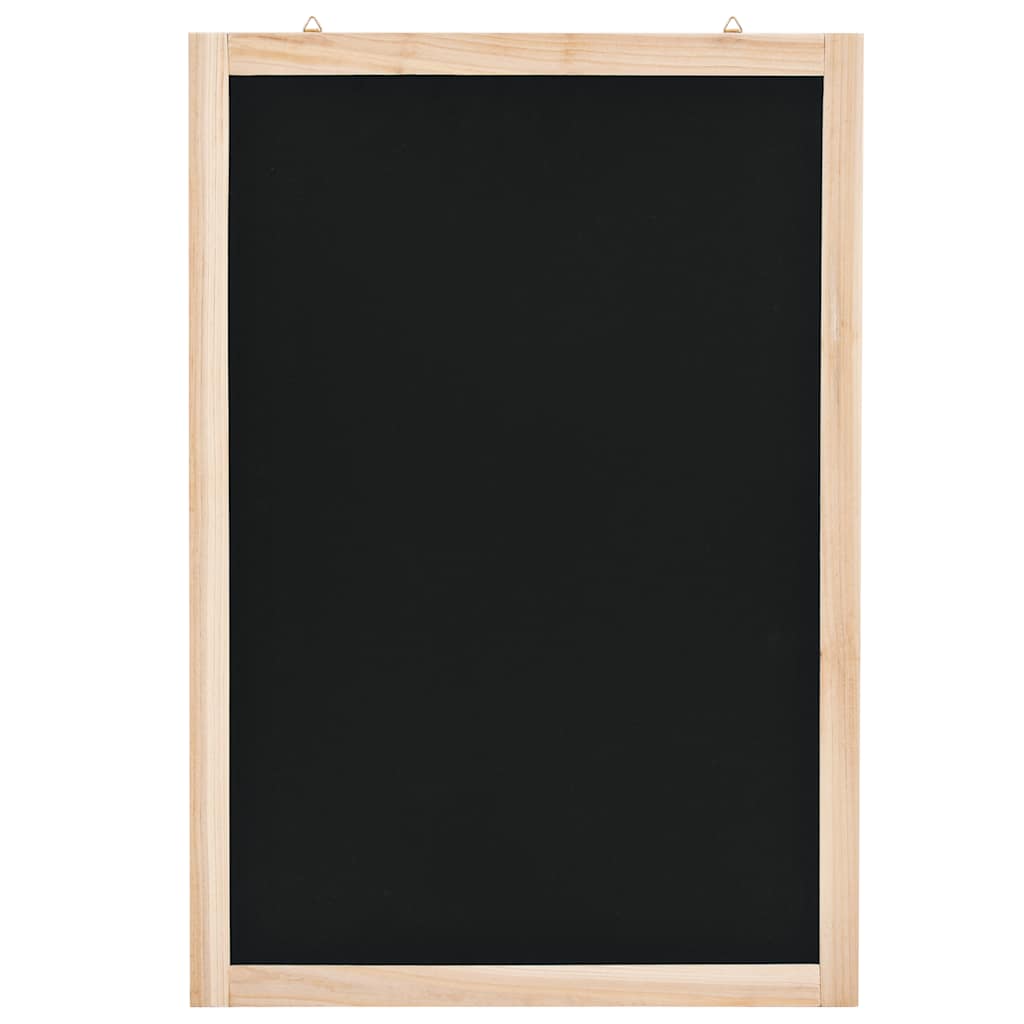 Krijtbord voor aan de wand 40x60 cm cederhout is nu te koop bij PeponiXL, paradijselijk wonen!