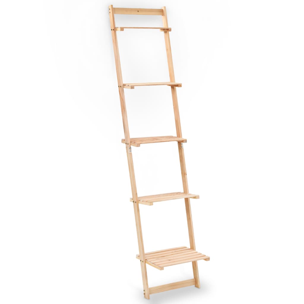 Wandrek ladder 41,5x30x176 cm cederhout is nu te koop bij PeponiXL, paradijselijk wonen!
