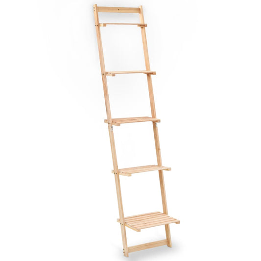 Wandrek ladder 41,5x30x176 cm cederhout is nu te koop bij PeponiXL, paradijselijk wonen!