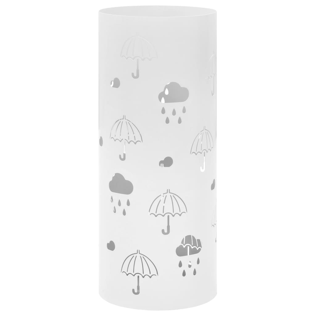Parapluhouder paraplu's staal wit is nu te koop bij PeponiXL, paradijselijk wonen!