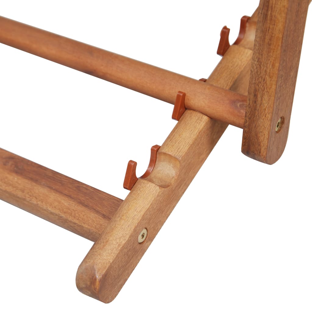 Strandstoel inklapbaar stof en houten frame meerkleurig is nu te koop bij PeponiXL, paradijselijk wonen!