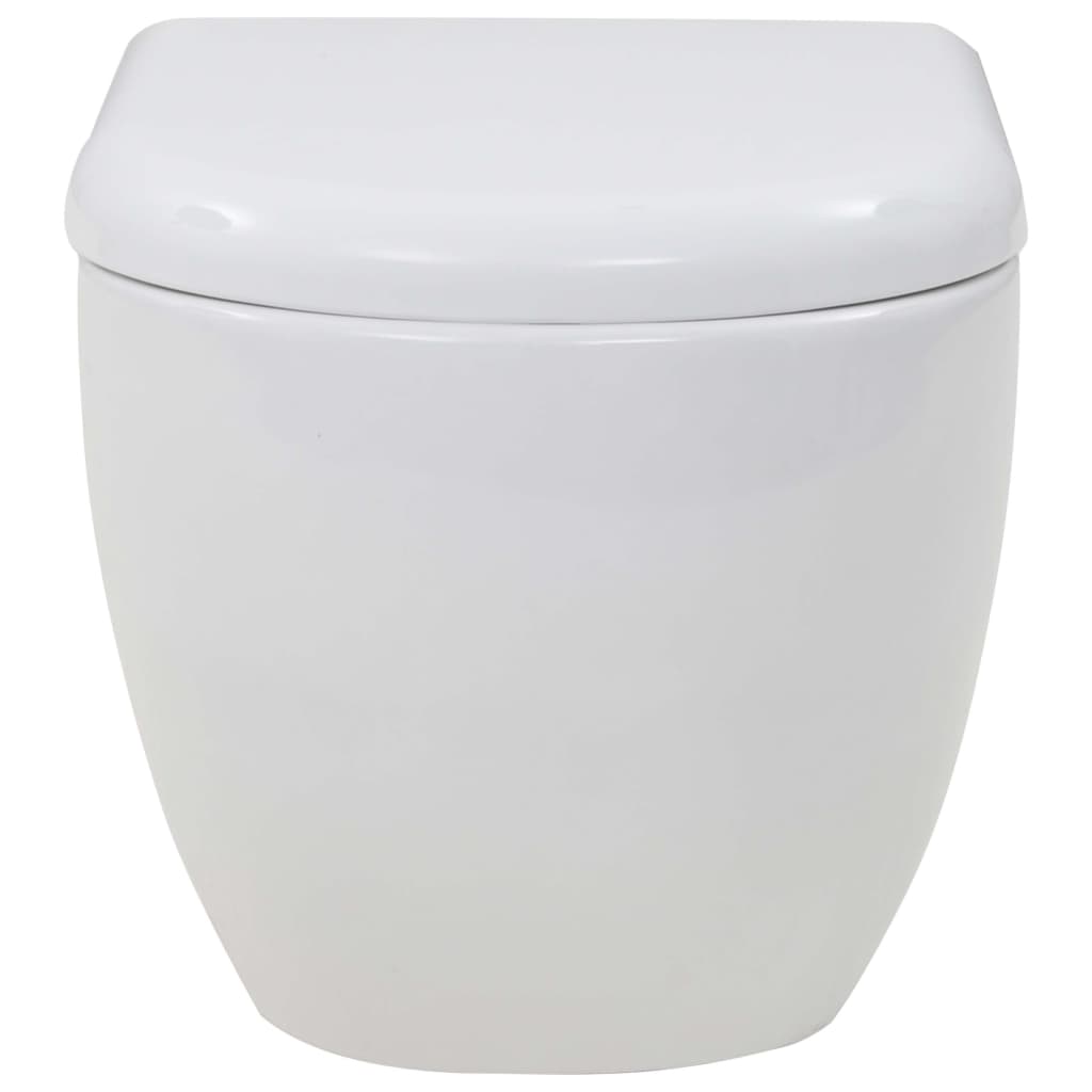 Wandtoilet keramiek wit is nu te koop bij PeponiXL, paradijselijk wonen!