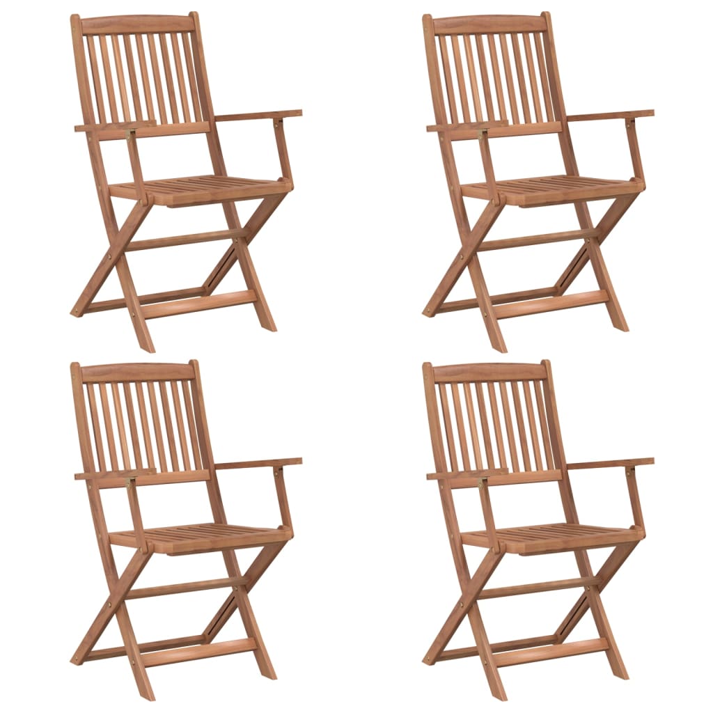 5-delige Tuinset inklapbaar massief acaciahout is nu te koop bij PeponiXL, paradijselijk wonen!