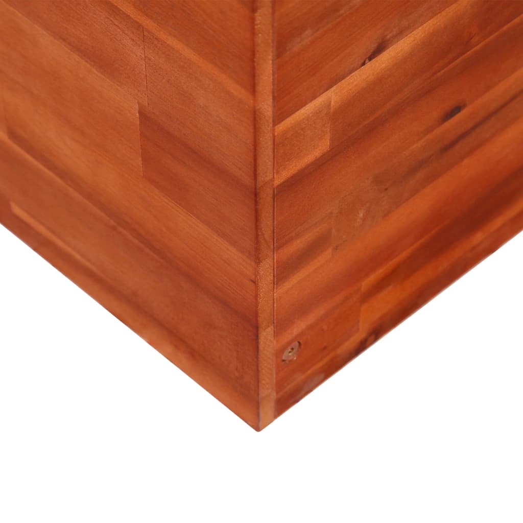 Plantenbak verhoogd 100x50x50 cm acaciahout is nu te koop bij PeponiXL, paradijselijk wonen!