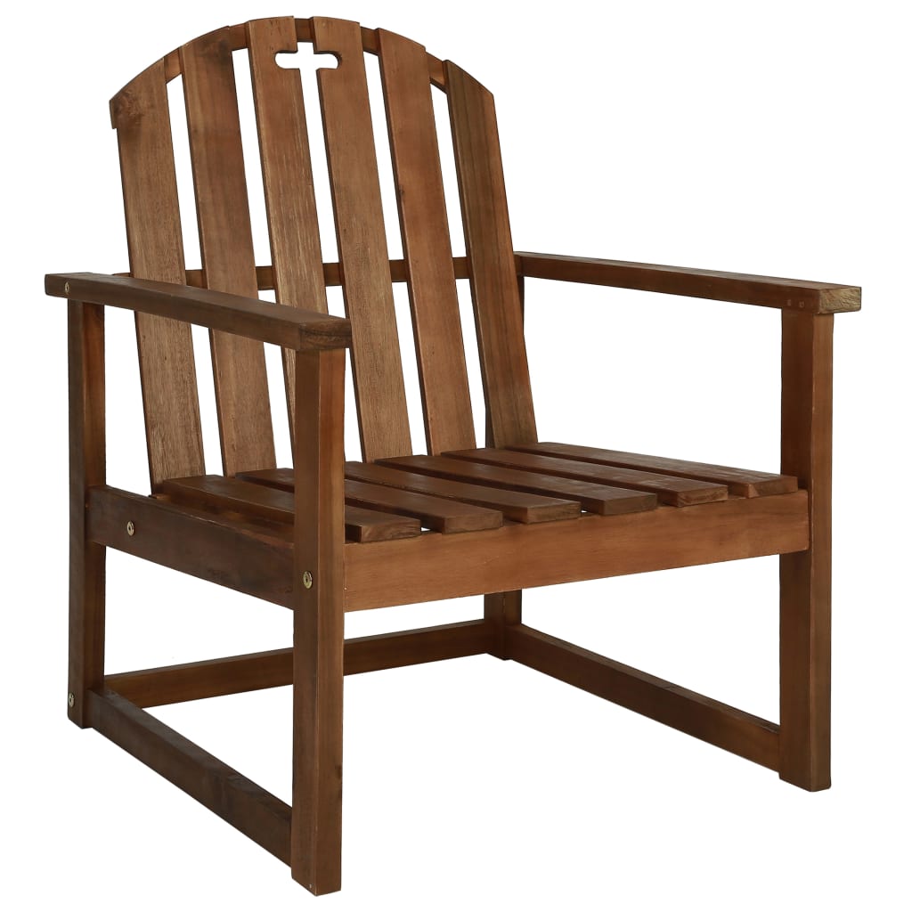 Tuinstoelen 2 st massief acaciahout is nu te koop bij PeponiXL, paradijselijk wonen!