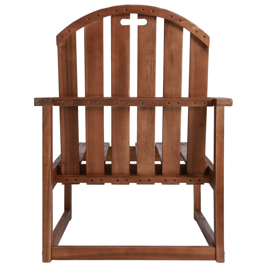 Tuinstoelen 2 st massief acaciahout is nu te koop bij PeponiXL, paradijselijk wonen!