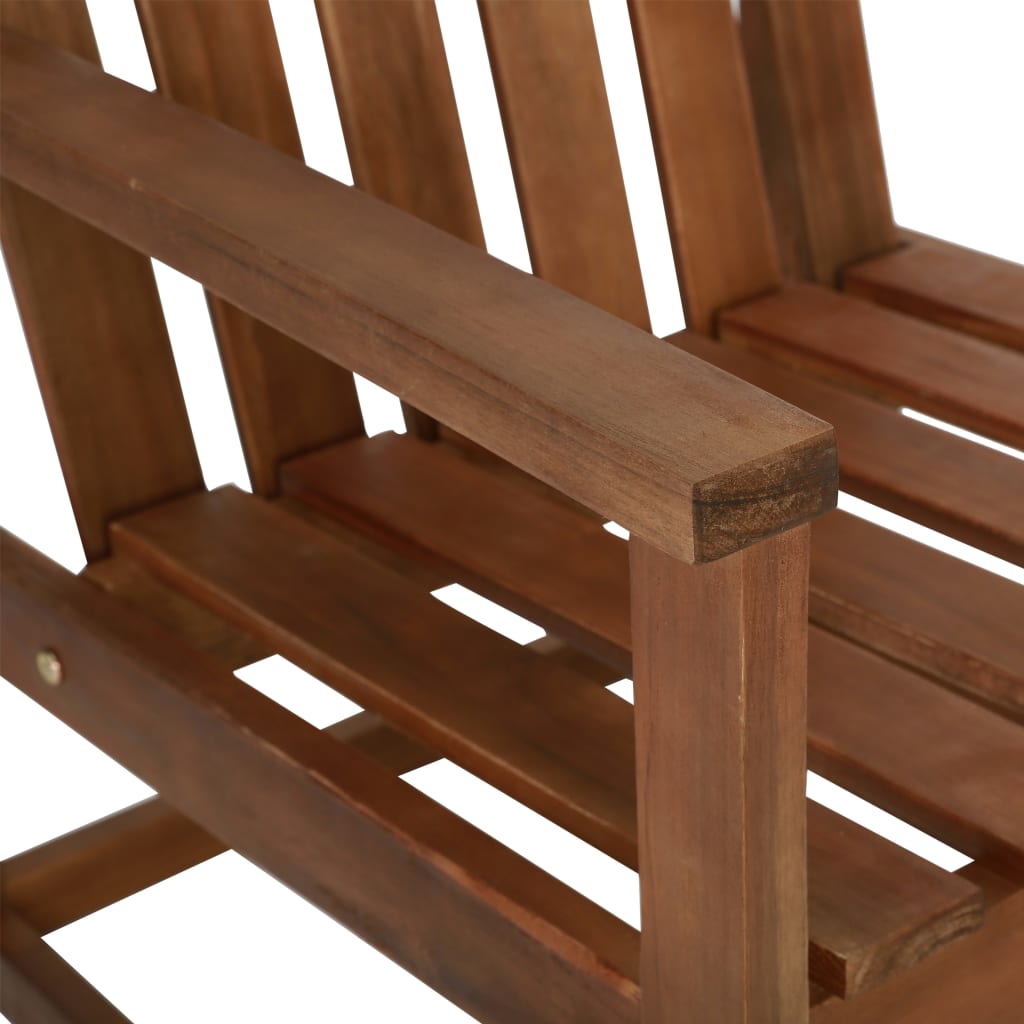 Tuinstoelen 2 st massief acaciahout is nu te koop bij PeponiXL, paradijselijk wonen!