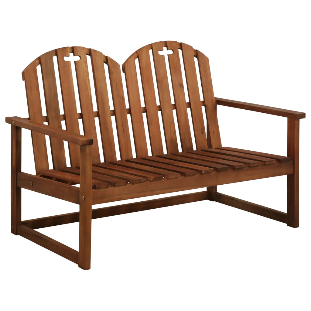Tuinbank 110 cm massief acaciahout is nu te koop bij PeponiXL, paradijselijk wonen!