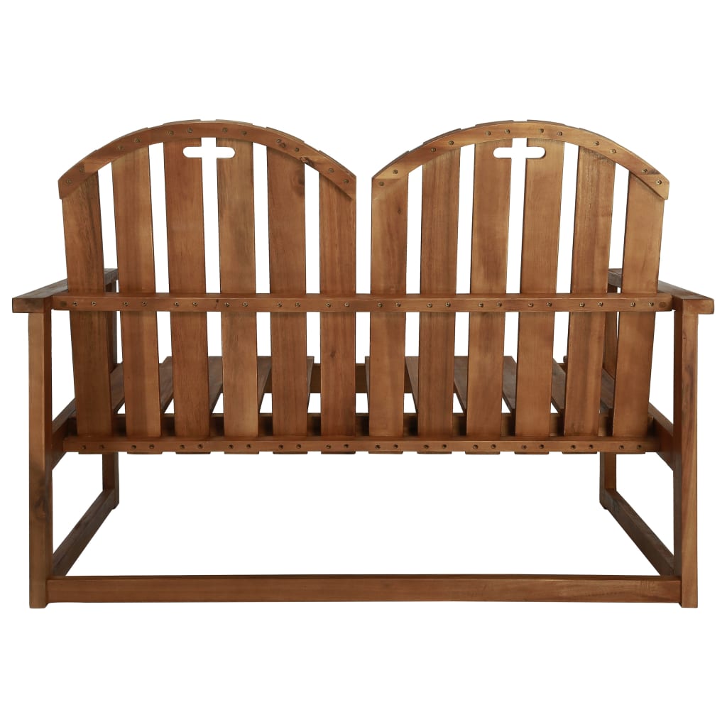 Tuinbank 110 cm massief acaciahout is nu te koop bij PeponiXL, paradijselijk wonen!