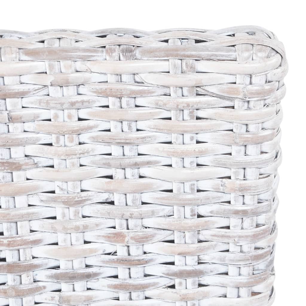Eetkamerstoelen 2 st kubu rattan en mahoniehout lichtbruin is nu te koop bij PeponiXL, paradijselijk wonen!