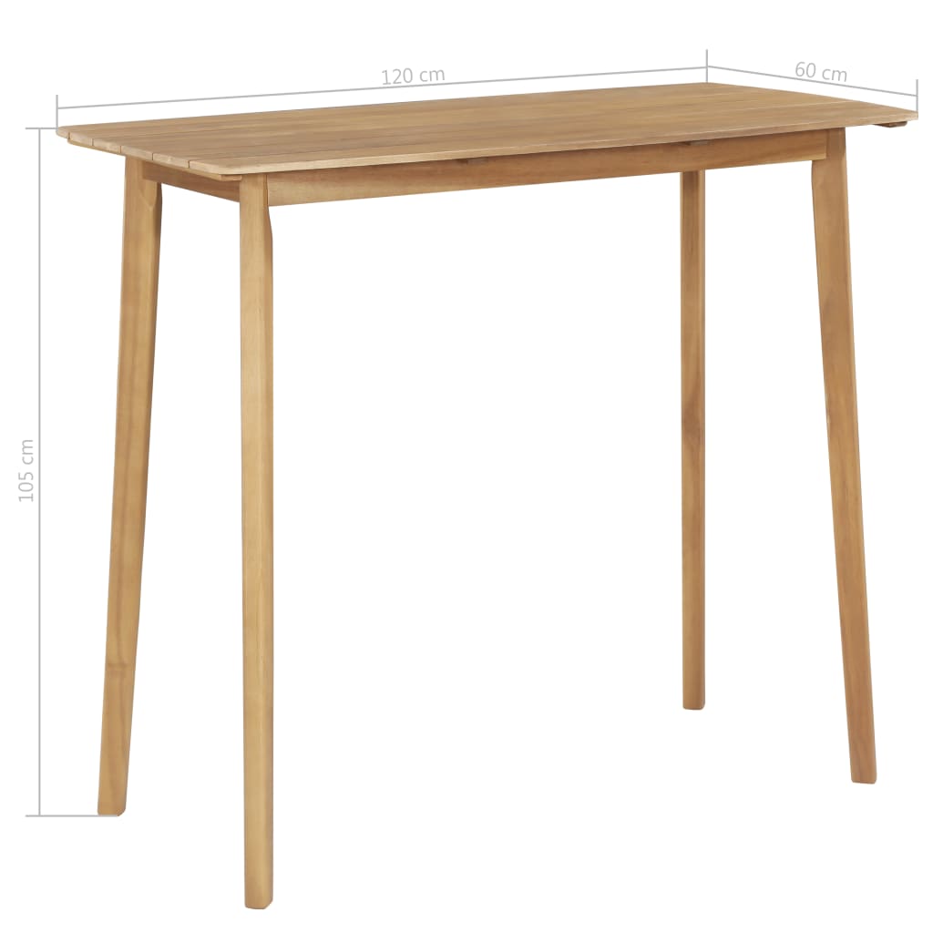 5-delige Tuinset massief acaciahout is nu te koop bij PeponiXL, paradijselijk wonen!