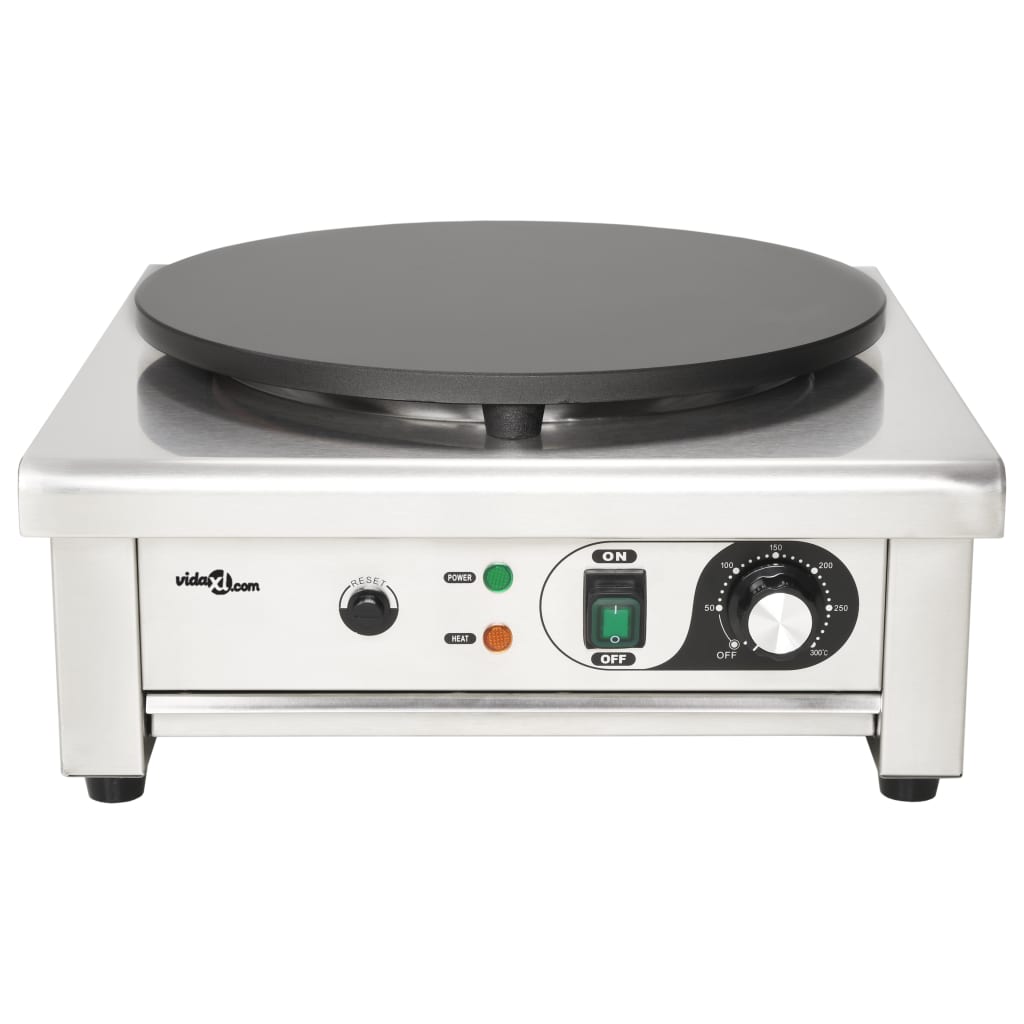 Elektrische crêpemaker met lekbakje 40 cm 3000 W is nu te koop bij PeponiXL, paradijselijk wonen!