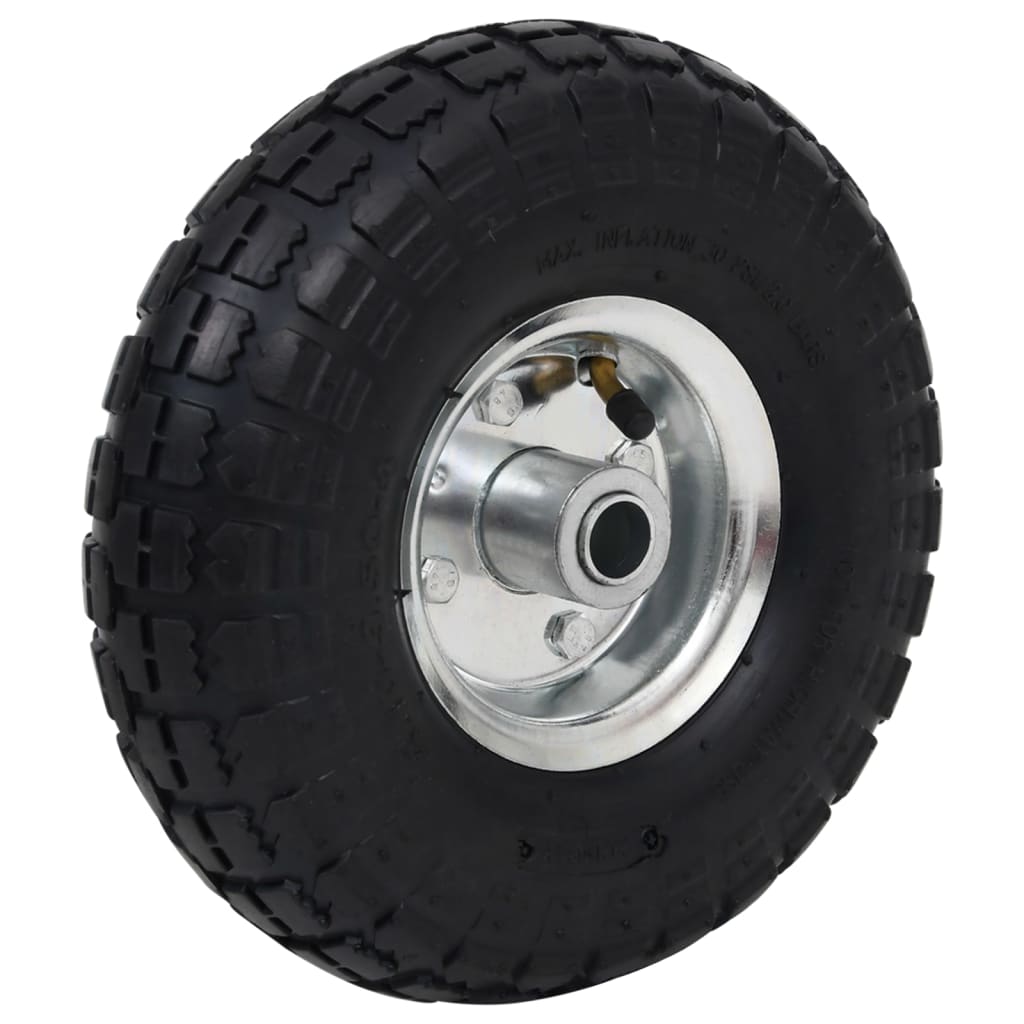 Steekwagenwielen 4,10/3,50-4 (260x83) rubber 2 st is nu te koop bij PeponiXL, paradijselijk wonen!