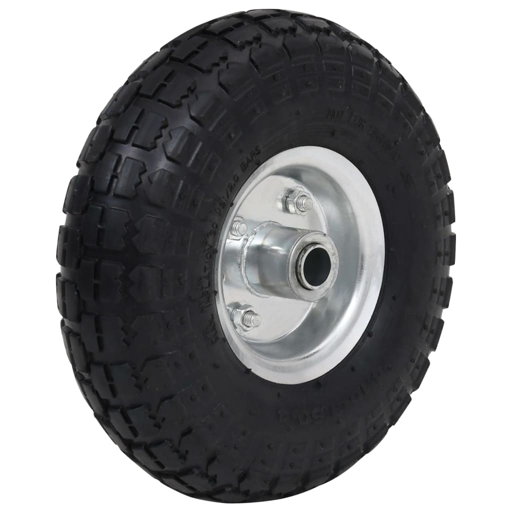 Steekwagenwielen 4,10/3,50-4 (260x83) rubber 2 st is nu te koop bij PeponiXL, paradijselijk wonen!