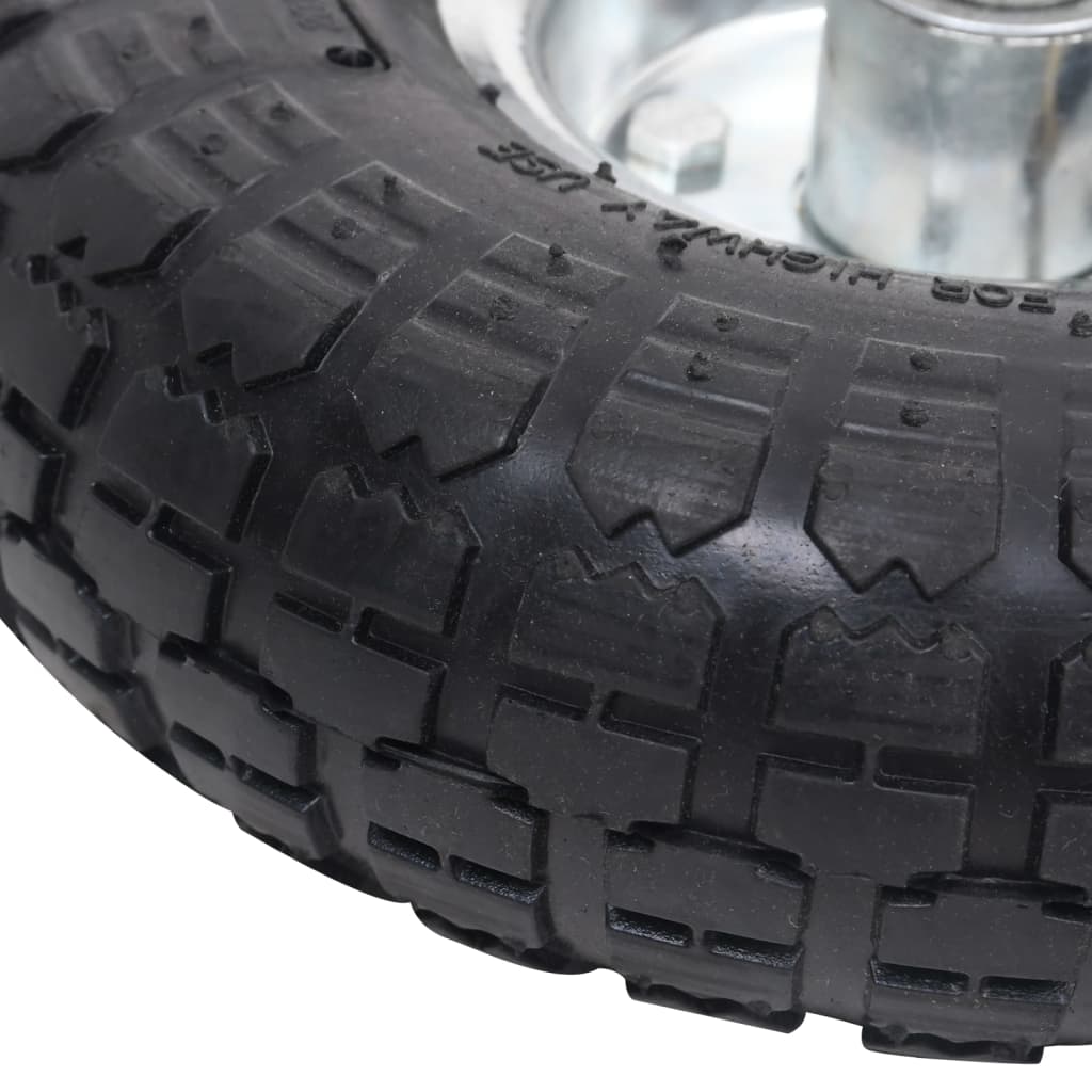 Steekwagenwielen 4,10/3,50-4 (260x83) rubber 2 st is nu te koop bij PeponiXL, paradijselijk wonen!