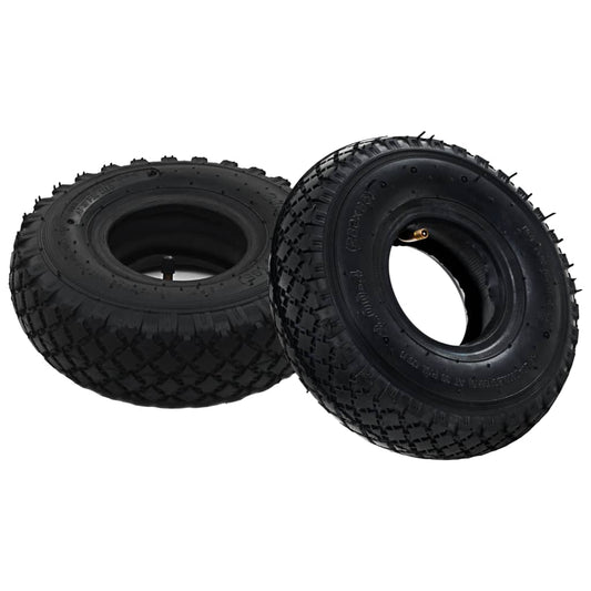 Banden/binnenbanden voor steekwagens 3,00-4 260x85 rubber 2 st is nu te koop bij PeponiXL, paradijselijk wonen!