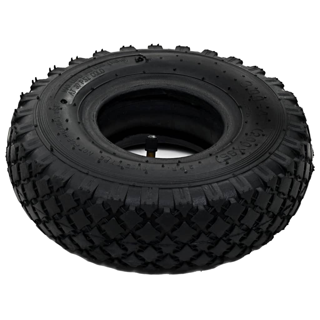 Banden/binnenbanden voor steekwagens 3,00-4 260x85 rubber 2 st is nu te koop bij PeponiXL, paradijselijk wonen!