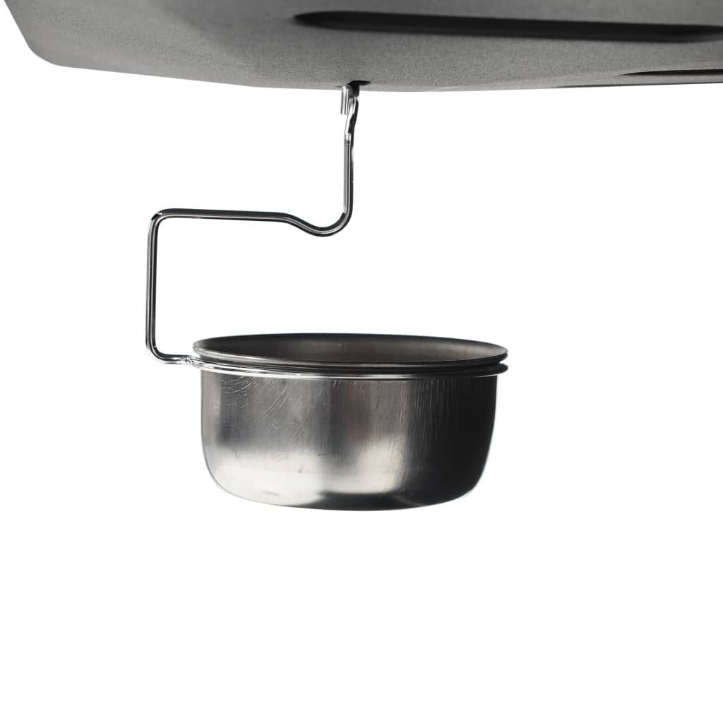 Gasbarbecue met 6 kookzones staal zwart is nu te koop bij PeponiXL, paradijselijk wonen!