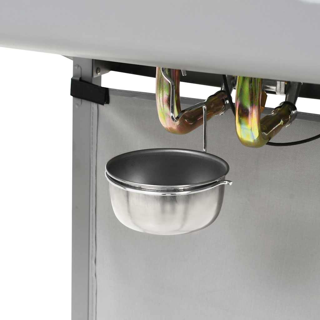 Gasbarbecue en grill met 2 kookzones roestvrij staal zilver is nu te koop bij PeponiXL, paradijselijk wonen!