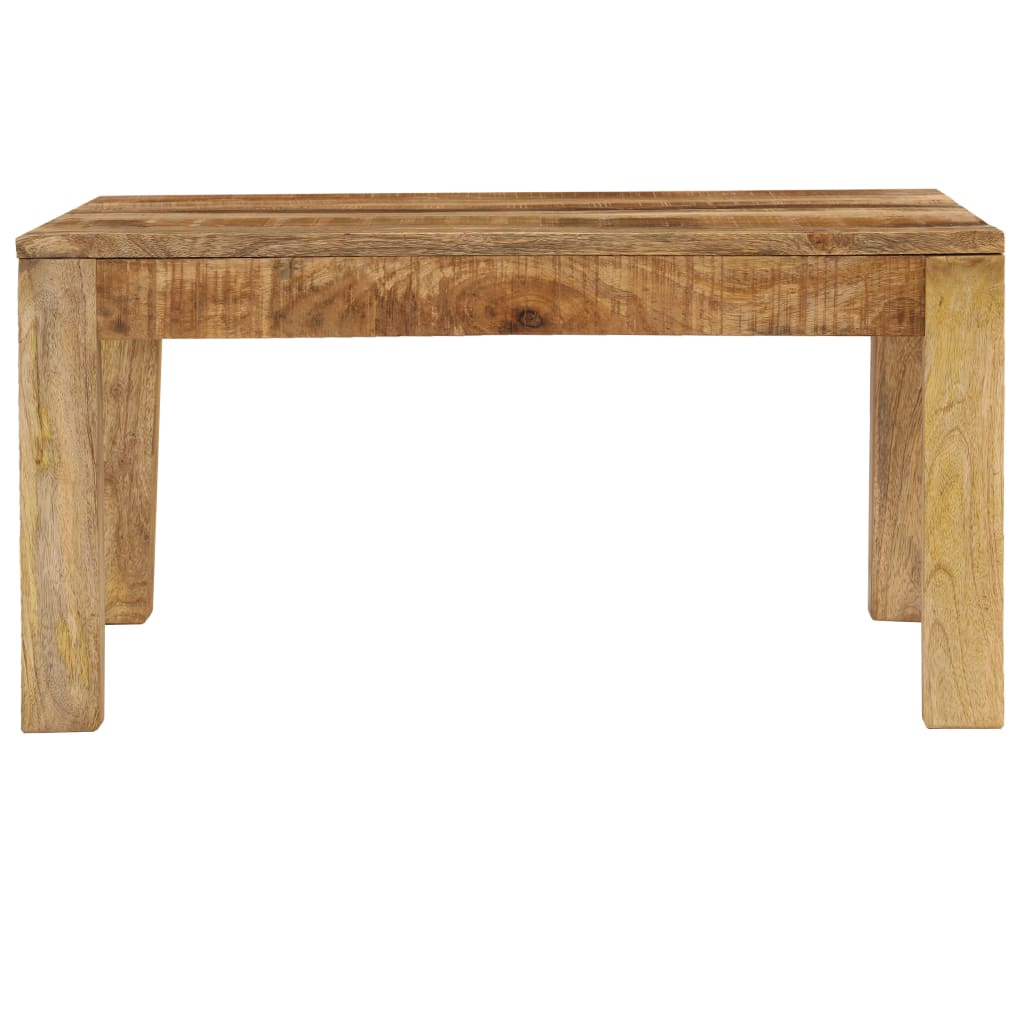 Salontafel 80x80x40 cm massief mangohout is nu te koop bij PeponiXL, paradijselijk wonen!
