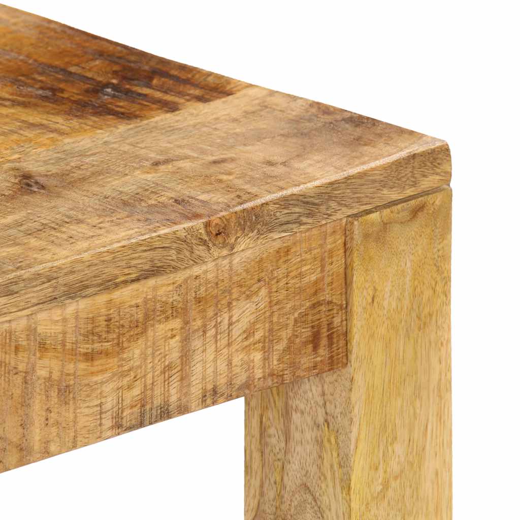 Salontafel 80x80x40 cm massief mangohout is nu te koop bij PeponiXL, paradijselijk wonen!