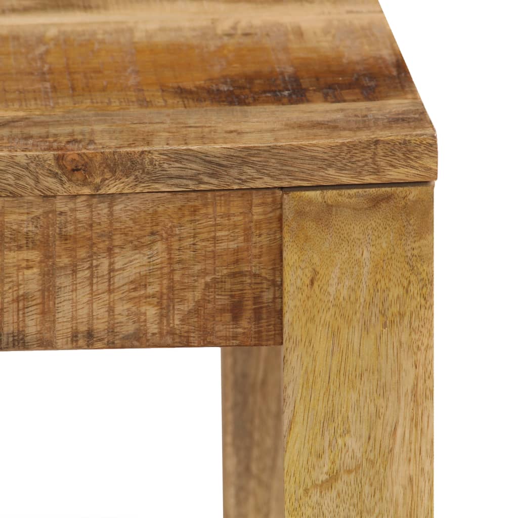 Salontafel 80x80x40 cm massief mangohout is nu te koop bij PeponiXL, paradijselijk wonen!