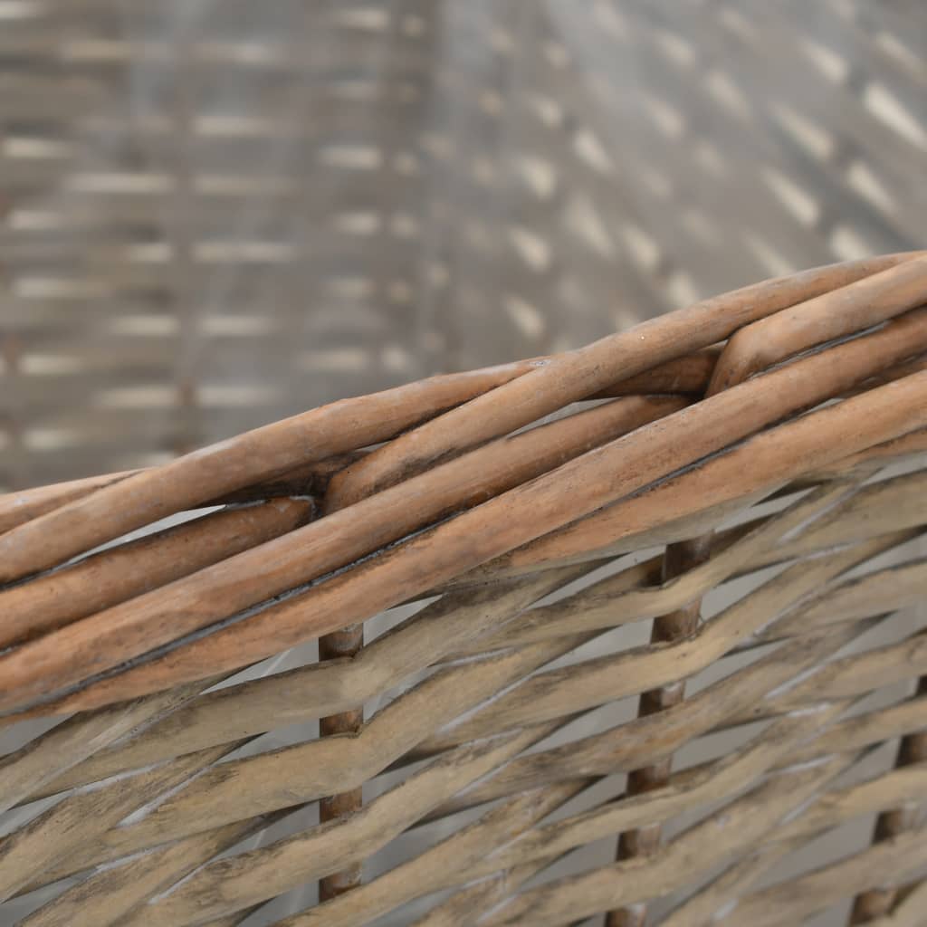 Plantenbakken verhoogd 3 st wicker met PE-voering is nu te koop bij PeponiXL, paradijselijk wonen!