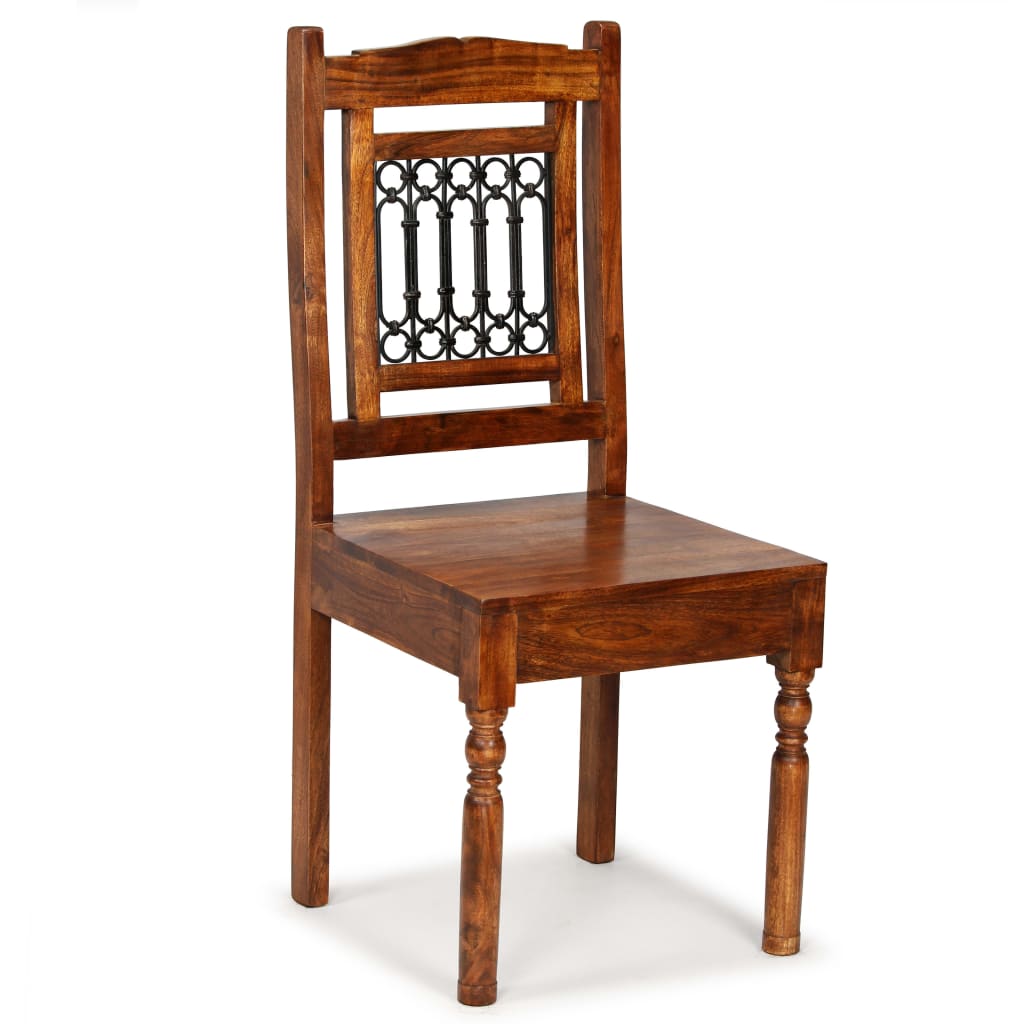 Eetkamerstoelen 6 st massief hout klassiek is nu te koop bij PeponiXL, paradijselijk wonen!