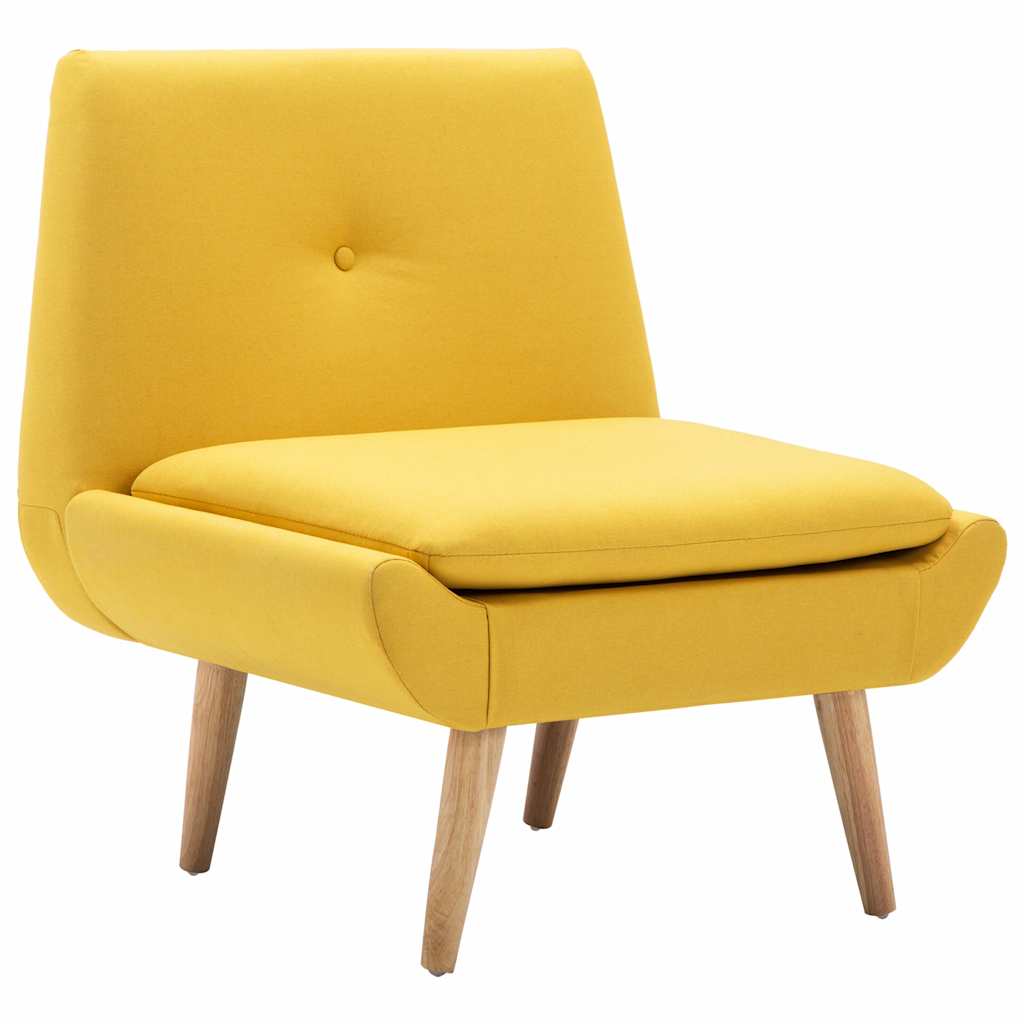 Fauteuil stof geel is nu te koop bij PeponiXL, paradijselijk wonen!