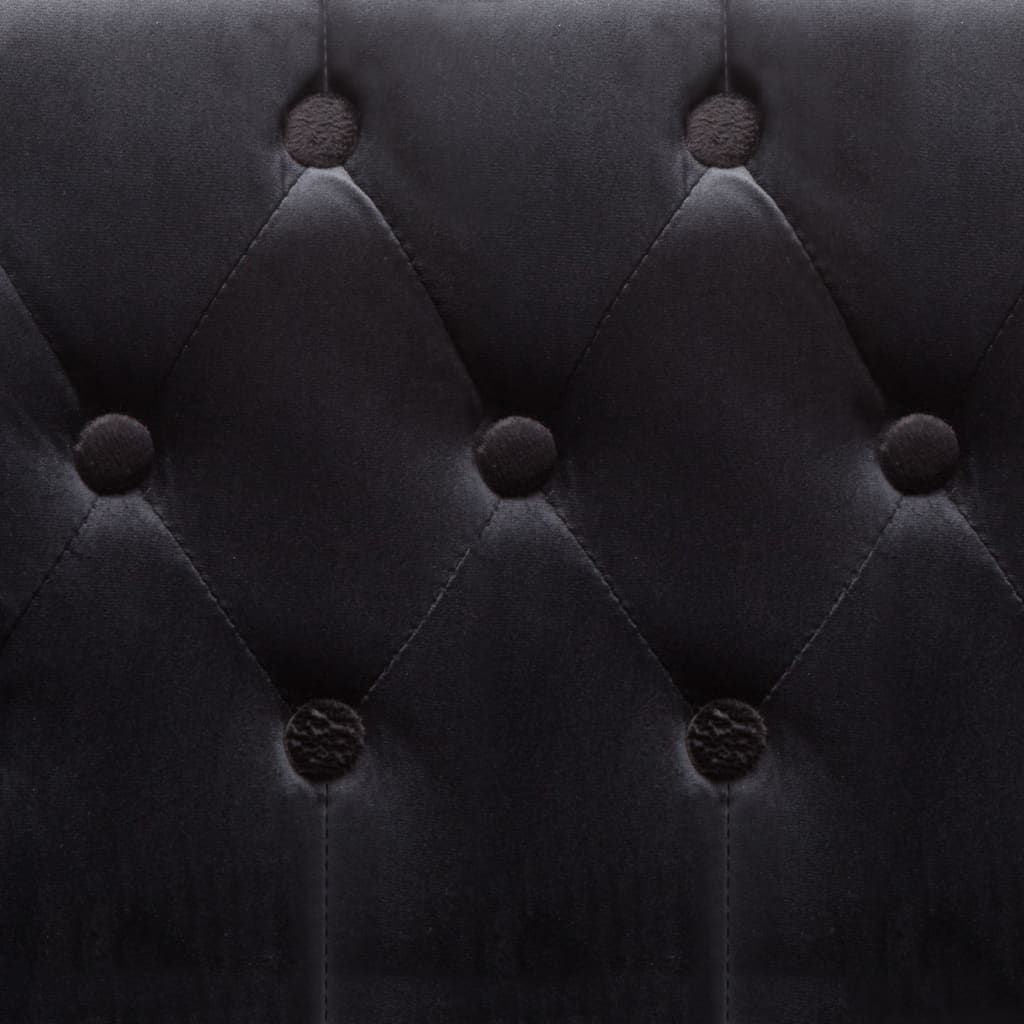 Fauteuil fluweel zwart is nu te koop bij PeponiXL, paradijselijk wonen!