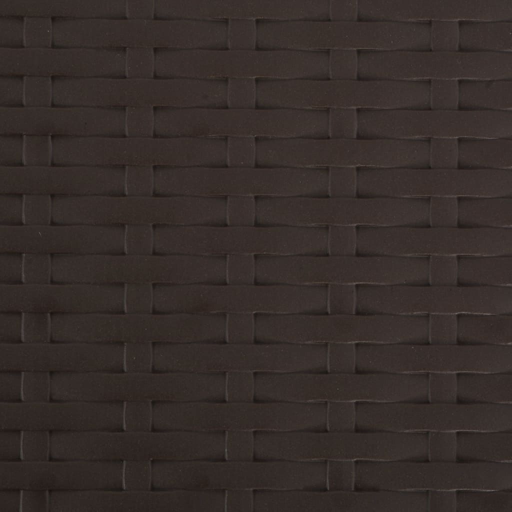 Tuinstoelen inklapbaar 4 st HDPE en staal bruin is nu te koop bij PeponiXL, paradijselijk wonen!