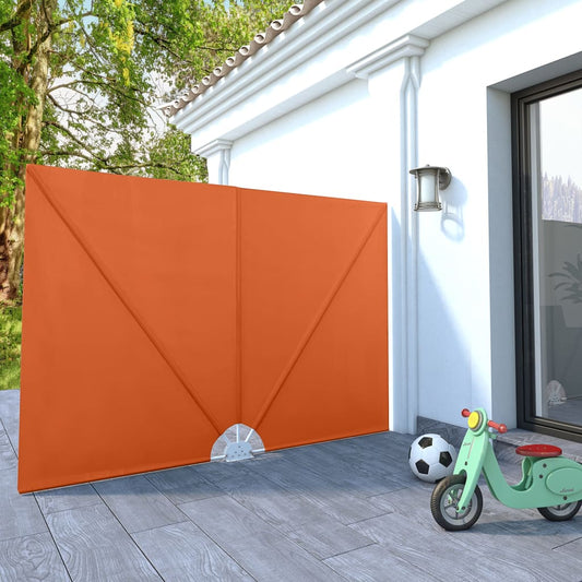Terrasscherm inklapbaar 240x160 cm terracottakleurig is nu te koop bij PeponiXL, paradijselijk wonen!