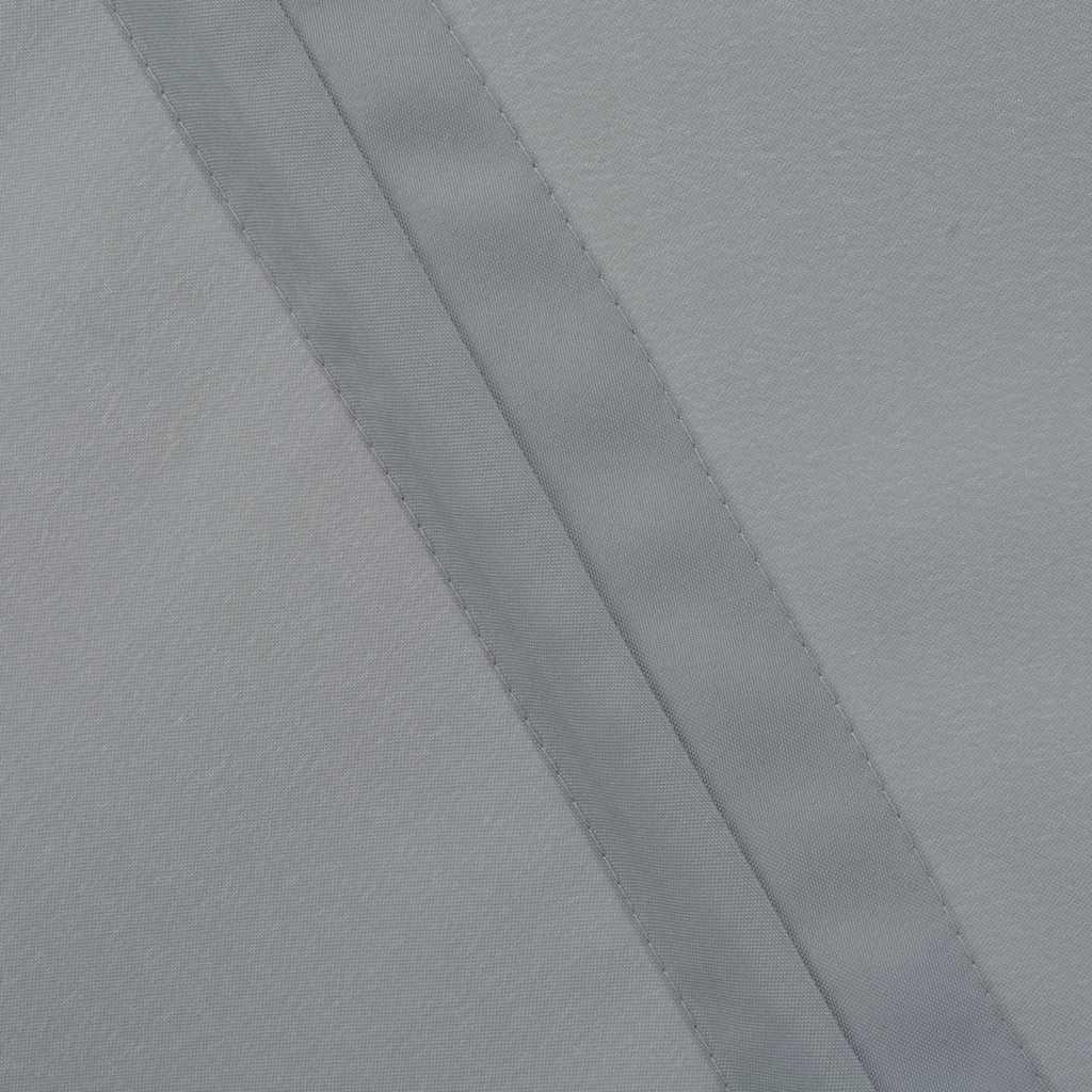 Terrasscherm inklapbaar 160 cm grijs