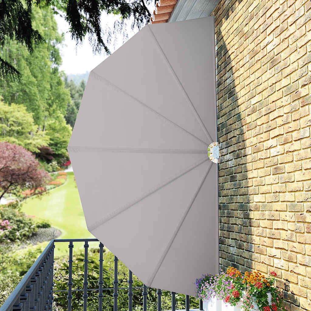 Terrasscherm inklapbaar 200 cm crème is nu te koop bij PeponiXL, paradijselijk wonen!