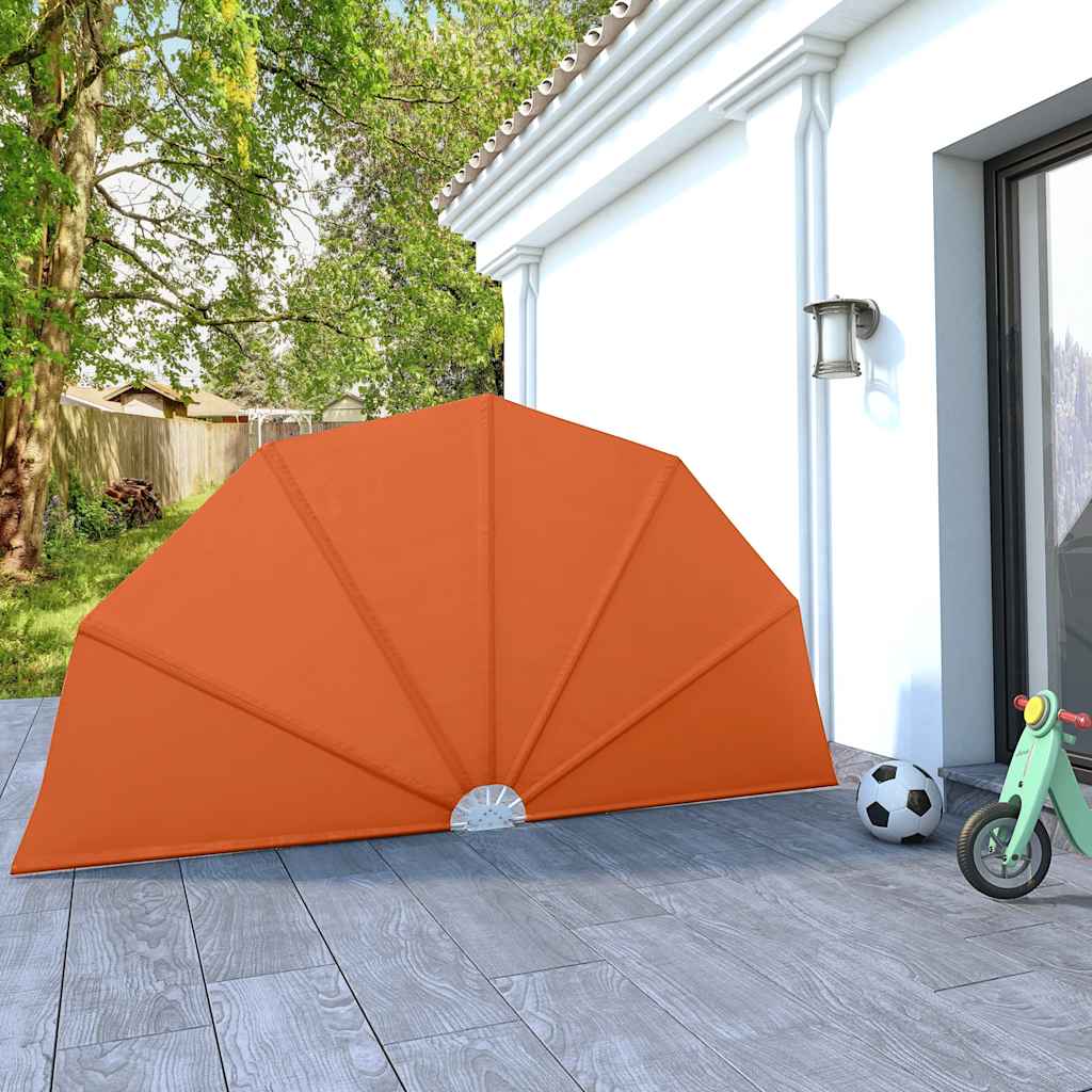 Terrasscherm inklapbaar 160 cm terracottakleurig is nu te koop bij PeponiXL, paradijselijk wonen!