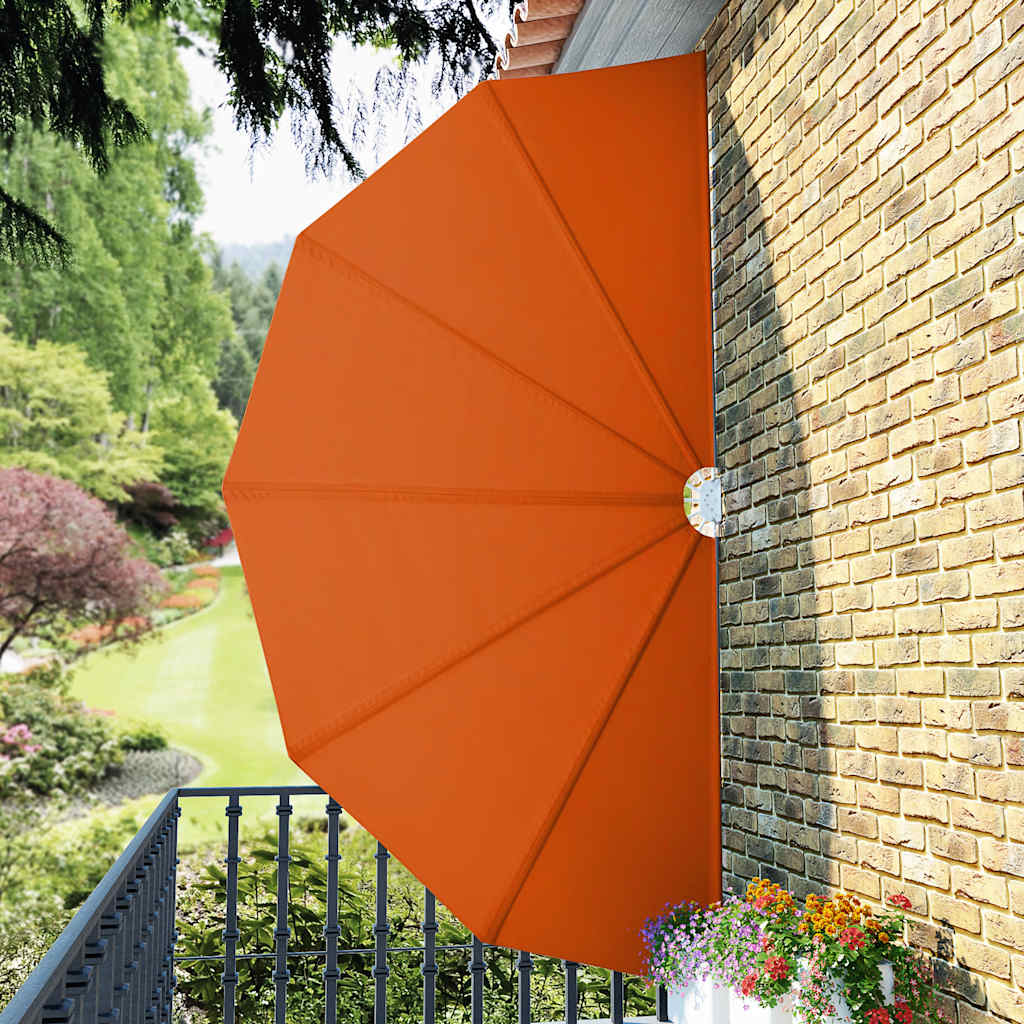 Terrasscherm inklapbaar 200 cm terracottakleurig is nu te koop bij PeponiXL, paradijselijk wonen!