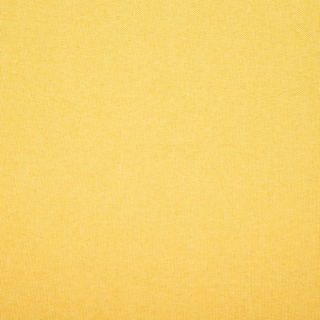 Driezitsbank 172x70x82 cm stof geel is nu te koop bij PeponiXL, paradijselijk wonen!