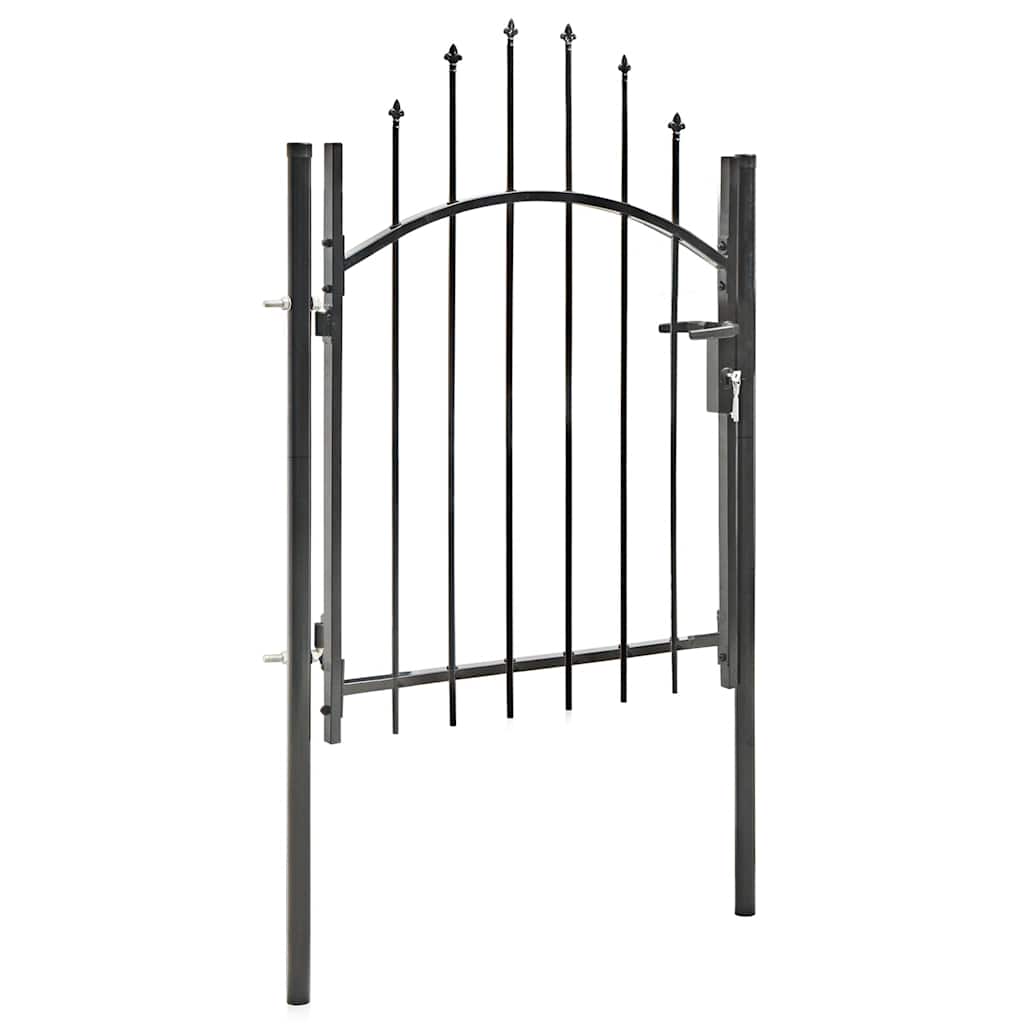 Tuinpoort Woerden staal 1x1m zwart is nu te koop bij PeponiXL, paradijselijk wonen!