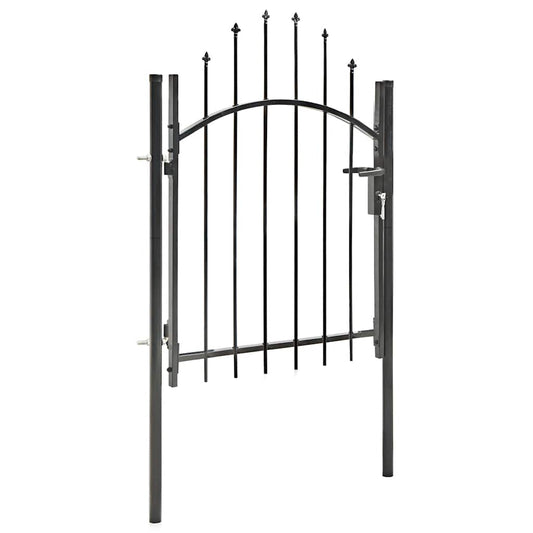Tuinpoort Woerden staal 1x1m zwart is nu te koop bij PeponiXL, paradijselijk wonen!