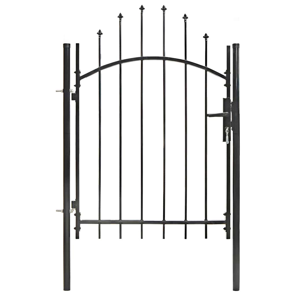 Tuinpoort Woerden staal 1x1m zwart is nu te koop bij PeponiXL, paradijselijk wonen!